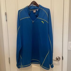 Men’s Puma lightweight golf half zip XXL